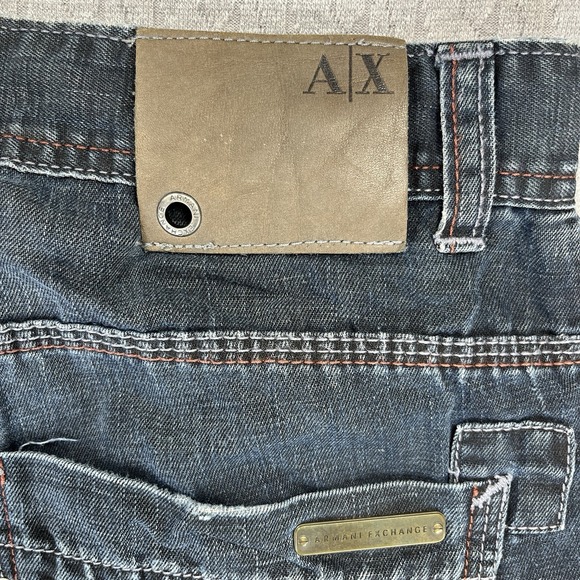 Vintage Armani exchange Extremely Rare linen blend Men 31R/32 Jeans‎ (Giorgio)